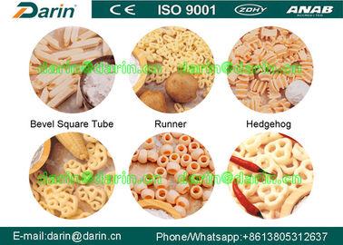 সিই ISO9001 অনুমোদিত 3D 2D এক্সট্রুড ফ্রাইং জলখাবার খাদ্য প্রক্রিয়াজাতকরণ লাইন