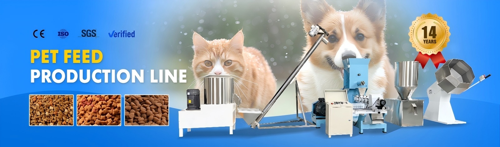 পোষা খাদ্য Extruder