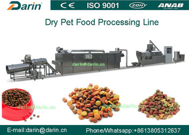 সিই এবং ISO9001 সঙ্গে উচ্চ ফলপ্রসু স্বয়ংক্রিয় পিল্ট পোষা খাদ্য Extruder মেশিন