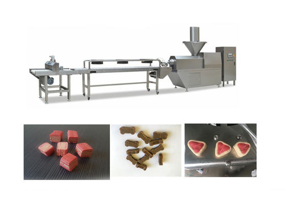 পেট ফুড উৎপাদন লাইন / জেরি স্ন্যাক তৈরির মেশিন