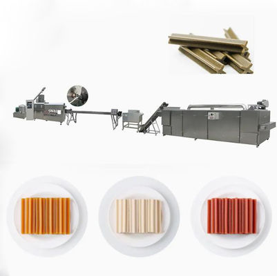 পোষা প্রাণী / স্ন্যাক / চিউয়ের জন্য টুইস্ট সেমি ভিজা কুকুরের খাবারের এক্সট্রুডার