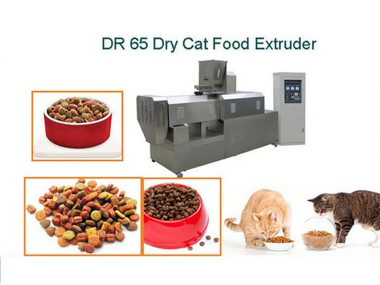 স্বাস্থ্যকর পেলেট ডগ ফুড উৎপাদন লাইন SUS304 ফ্লোটিং ফিশ ফিড এক্সট্রুডার মেশিন প্রক্রিয়াকরণ প্ল্যান্ট