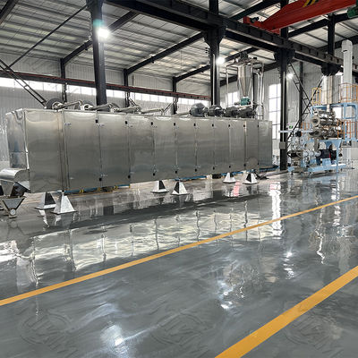 বিভিন্ন আকারের বিড়ালের খাদ্য পেল্ট এক্সট্রুডার মেশিন সম্পূর্ণ স্টেইনলেস স্টীল 304