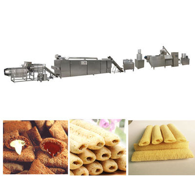 হট বিক্রয় কোর ফিলিং স্ন্যাক বার পফ স্নাক এক্সট্রুডিং লাইন