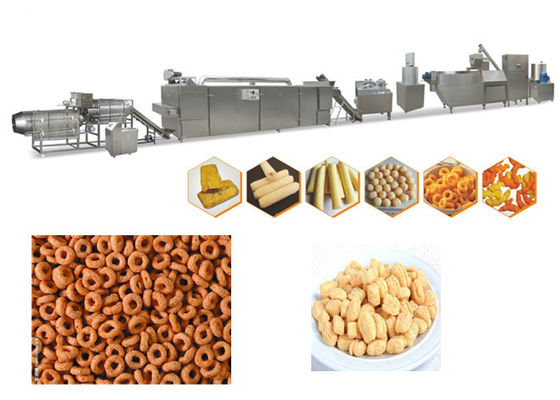 70 কেডব্লিউ 3 ফেজ 150 কেজি / এইচ স্টেইনলেস স্টিল পাফ স্নাক মেশিন