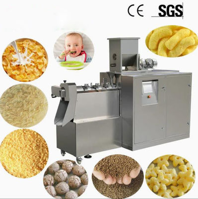 বল টিউব স্টিক রিং জন্য অটো পাফ স্ন্যাকস প্রক্রিয়াকরণ লাইন