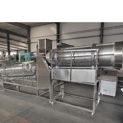 কর্ন পাফ স্ন্যাক ফুড এক্সট্রুডার মেশিন ডাবল স্ক্রু স্টেইনলেস স্টীল