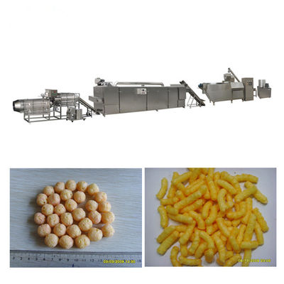 কর্ন পাফ স্ন্যাক ফুড এক্সট্রুডার মেশিন ডাবল স্ক্রু স্টেইনলেস স্টীল