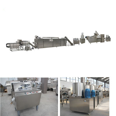টেকসই Puff স্ন্যাক Extruder খাদ্য / কর্ণ Puff Snacks লাইন নিম্ন নয়েজ তৈরি