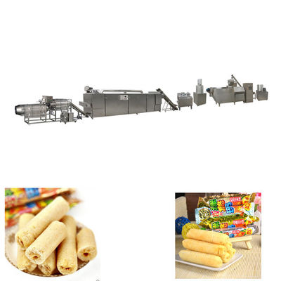 টেকসই Puff স্ন্যাক Extruder খাদ্য / কর্ণ Puff Snacks লাইন নিম্ন নয়েজ তৈরি
