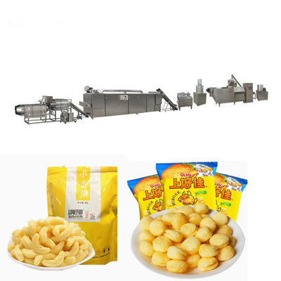 WEG মোটর তিন বছরের গ্যারান্টি সঙ্গে Corn Puff Snack Machine Puff Extruder Machine