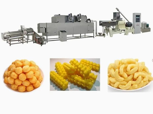 সম্পূর্ণ স্বয়ংক্রিয় কটন প্যাচ মৃন্ময় Extruder মেশিন / আলু চিপস মেকিং মেশিন