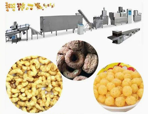 স্বয়ংক্রিয় Puffed খাদ্য মেকিং মেশিন