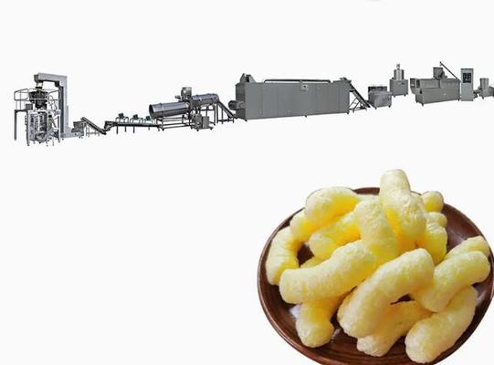 নিম্ন খরচ স্ন্যাকস খাদ্য ফুটা Extruder মেশিন / মদ্যপান মেকিং মেশিন
