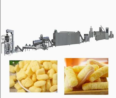 নিম্ন খরচ স্ন্যাকস খাদ্য ফুটা Extruder মেশিন / মদ্যপান মেকিং মেশিন