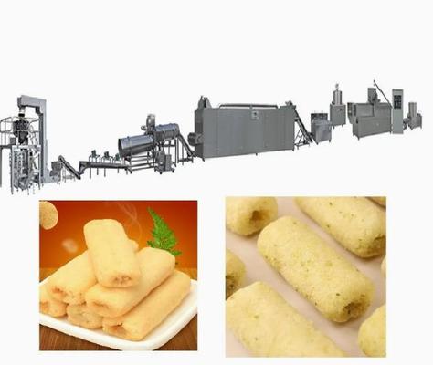 নিম্ন খরচ স্ন্যাকস খাদ্য ফুটা Extruder মেশিন / মদ্যপান মেকিং মেশিন