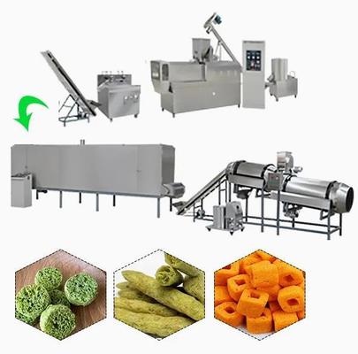 SS304 কর্ন চিপস তৈরির মেশিন / পফ এক্সট্রুডার মেশিন 2150 * 1500 * 2300