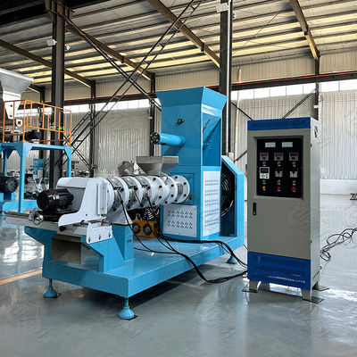 টেকসই কুকুরের খাদ্য যন্ত্রপাতি, মাছের খাদ্য Extruder মেশিন স্টেইনলেস স্টীল