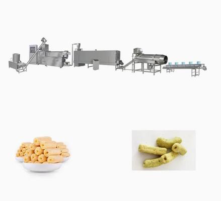 উচ্চ ফলন মাঝারি ক্যাপাসিটি কটন পাফ স্ন্যাক Extruder মেশিন / সরঞ্জাম