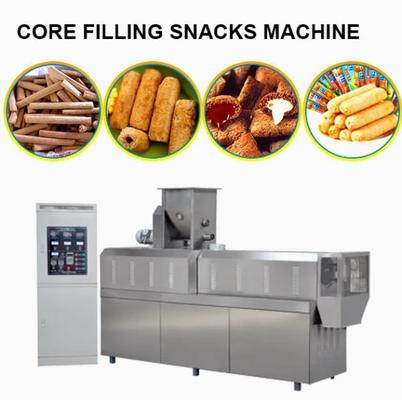 স্টেইনলেস স্টিল পাফ স্নাক ফুড এক্সট্রুডিং মেশিন ডাব্লুইইজি মোটর সহ