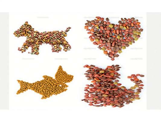 পেশাদার পোষা খাদ্য Extruder / কুকুর, বিড়াল, মাছ জন্য টুইন স্ক্রু extruder