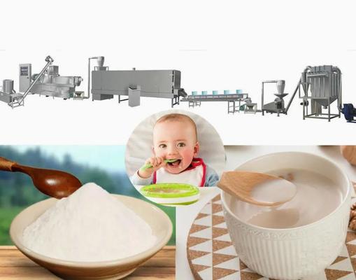 পুষ্টির পাউডার প্রসেসিং লাইন / সিই স্ট্যান্ডার্ড সঙ্গে শিশুর খাদ্য নির্মাতা মেশিন
