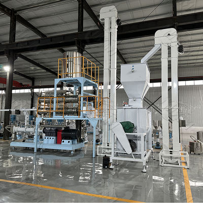 খাদ্য পিলার Extruder টুইন স্ক্রু পোষা খাদ্য Extruder সিই অনুমোদিত সঙ্গে যন্ত্রপাতি