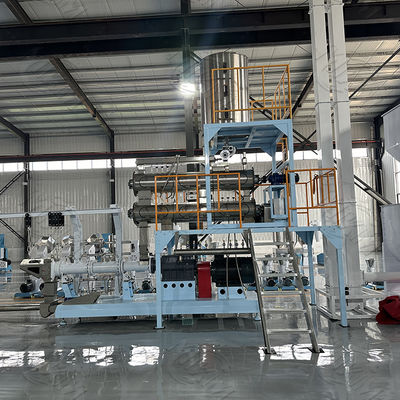 খাদ্য পিলার Extruder টুইন স্ক্রু পোষা খাদ্য Extruder সিই অনুমোদিত সঙ্গে যন্ত্রপাতি