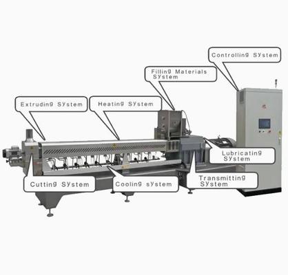 স্বাস্থ্যকর পুষ্টির পাউডার খাদ্য Extruder মেশিন / উত্পাদনের লাইন