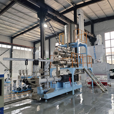 Multifunction স্টেইনলেস স্টীল শুকনো খাদ্য খাদ্য পোষা খাদ্য Extruder প্রক্রিয়াকরণ লাইন