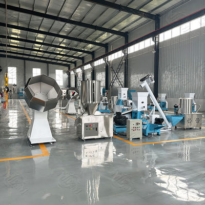 100-150Kg/H 304 স্টেইনলেস স্টীল পেললেট শুকনো পশু খাদ্য প্রক্রিয়াকরণ মেশিন