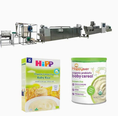 শিশুর খাদ্য তাত্ক্ষণিক পাচক চটা আটা তৈরীর মেশিন / উত্পাদনের লাইন