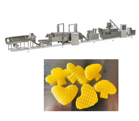 3D Pellets Fryer Snack Extruder Machine 100-150kg/Hr