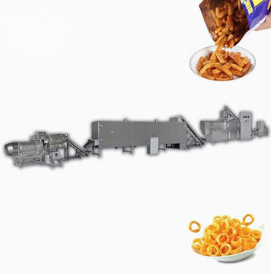 ইংরেজি সংস্করণ SUS304 স্ন্যাক Extruder মেশিন Continuou স্বয়ংক্রিয়