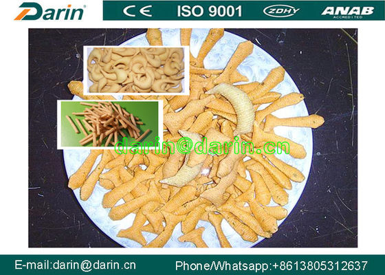 সিই সার্টিফিকেশন সঙ্গে 3D টাইপ Snack Extruder মেশিন প্রক্রিয়াকরণ লাইন