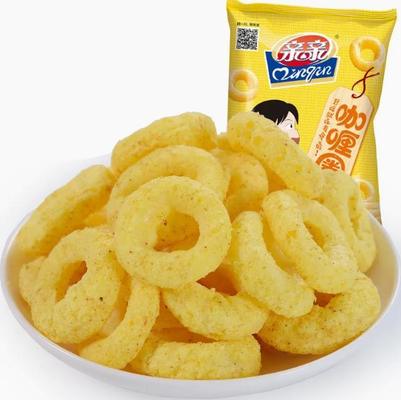 ক্রিস্পি ফ্রাইড রাইস ক্রাস্ট 3 ডি স্ন্যাক ফুড মেকিং মেশিন / উত্পাদন লাইন