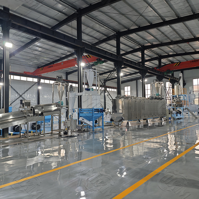 ফুড স্টাফ ফিডস্টাফ দুই স্ক্রু extruder মেশিন / কুকুর খাদ্য যন্ত্রপাতি