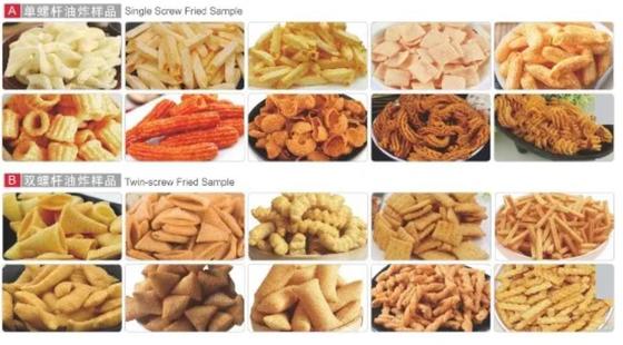 বিভিন্ন আকার 2D 3D প্লেট জলখাবার খাদ্য কাঁচা মটর সয়া এক্সট্রুডার মেশিন প্রক্রিয়া লাইন