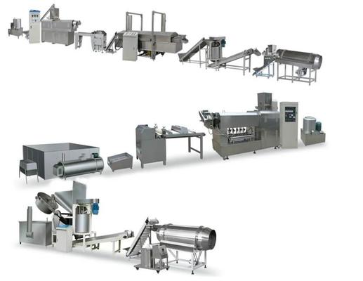 একক স্ক্রু খাদ্য এক্সট্রুশন সরঞ্জাম 3 ডি ভেষজ Bugles চিপ মেকিং জন্য