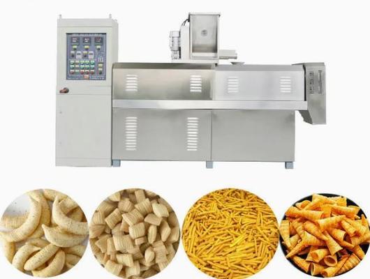 সিই ISO9001 অনুমোদিত 3D 2D এক্সট্রুড ফ্রাইং জলখাবার খাদ্য প্রক্রিয়াজাতকরণ লাইন