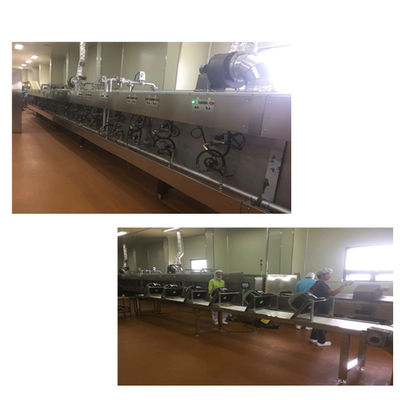 স্টেইনলেস স্টীল কুকুর খাদ্য উত্পাদন সরঞ্জাম পোষা বিস্কুট উত্পাদনের