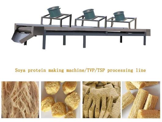 স্বয়ংক্রিয় সোয়া এক্সট্রুজার মেশিন / প্রোটিন খাদ্য উৎপাদন লাইন