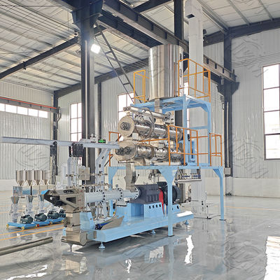 শুকনো পোষা খাদ্য Extruder প্রক্রিয়াকরণ লাইন / পোষা extruder মেশিন