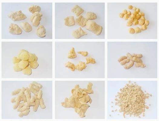 ক্রমাগত এবং স্বয়ংক্রিয় এক্সট্রুড বিচ্ছিন্ন সোয়া প্রোটিন খাদ্য extruding মেশিন