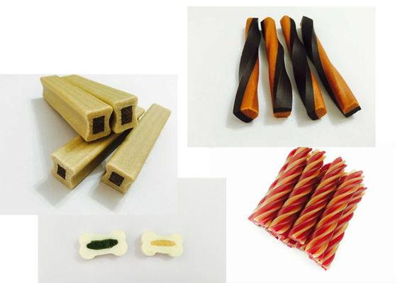 কুকুর চিউইং পোষা ট্রিট মেশিন দাঁতকে শক্তিশালী করার জন্য 12 মাসের ওয়্যারেন্টি