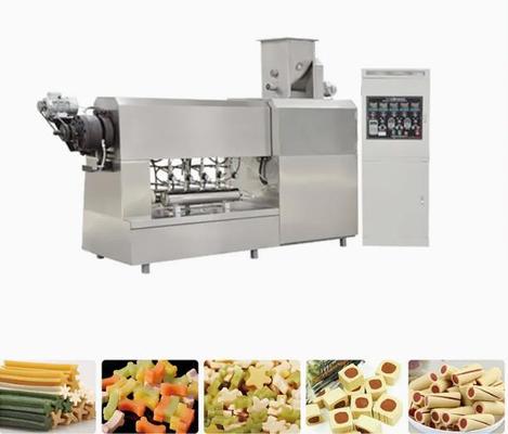 কুকুরের দাঁত জন্য স্টেইনলেস স্টিল 100KW পোষা চিউ উত্পাদন লাইন