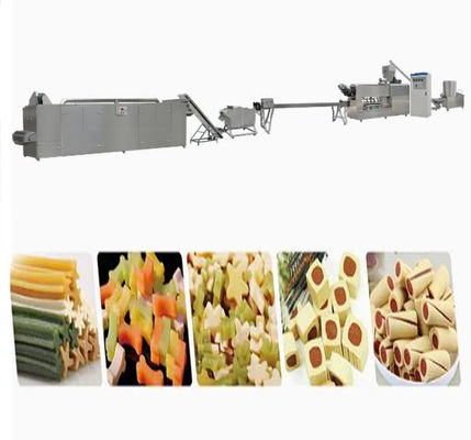 পিইটি Chews / চিকিত্সা / সেমি মোস্ট মোস্ট পোষা স্ন্যাক মেশিন / কুকুর Chews এক্সট্রুডার