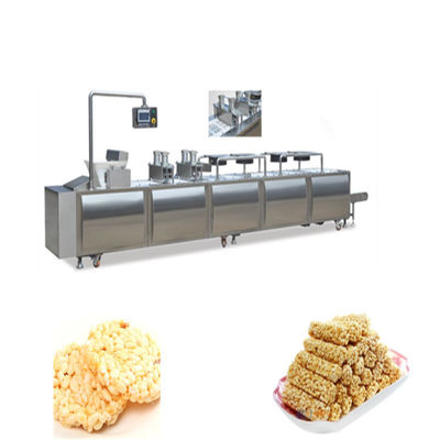 ব্রুমকর্ন সিরিয়াল ভুট্টা গ্রানোলা বার ফর্মিং মেশিন 500 কেজি / ঘন্টা