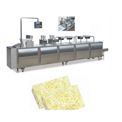 ব্রুমকর্ন সিরিয়াল ভুট্টা গ্রানোলা বার ফর্মিং মেশিন 500 কেজি / ঘন্টা