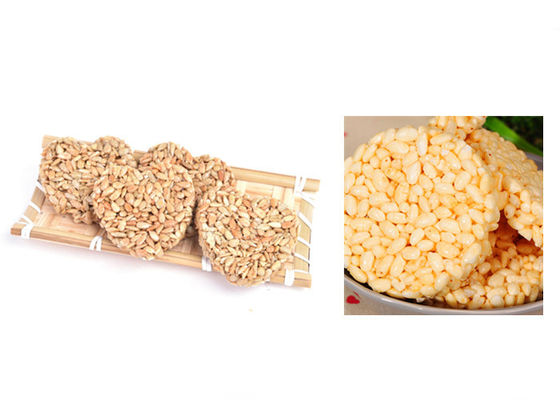 চকলেট রাইস কেক মেশিন 300 ~ 500 কিলোগ্রাম প্রতি ঘন্টায় ক্ষমতা 2017 সিমেন্স টাচ স্ক্রিন